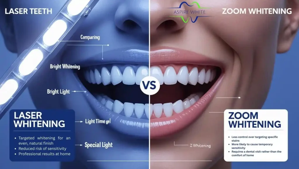 Laser Teeth Whitening vs. Zoom Whitening Huddersfield